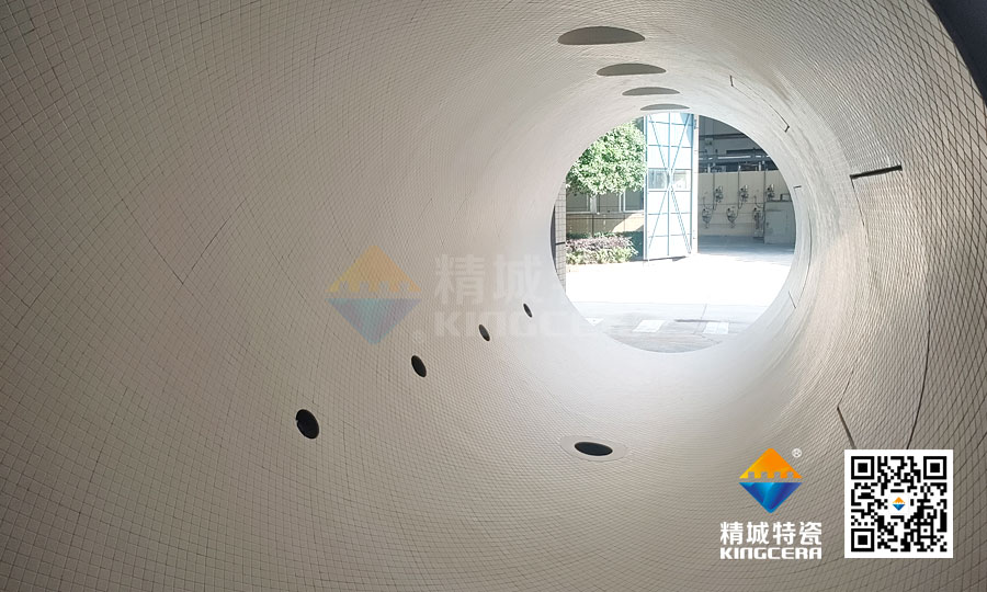 永利集团特瓷管道耐磨陶瓷装置