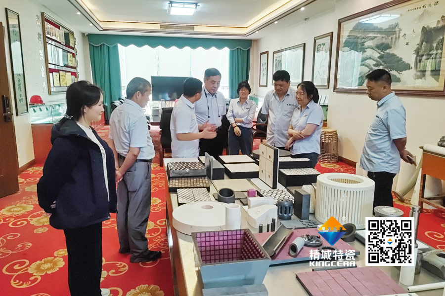 清华大学潘伟教授到访永利集团特瓷